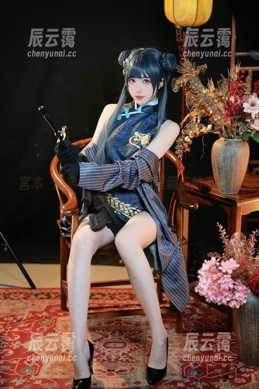宫本桜的申鹤写真：原图里藏着的不止是别样的风景。